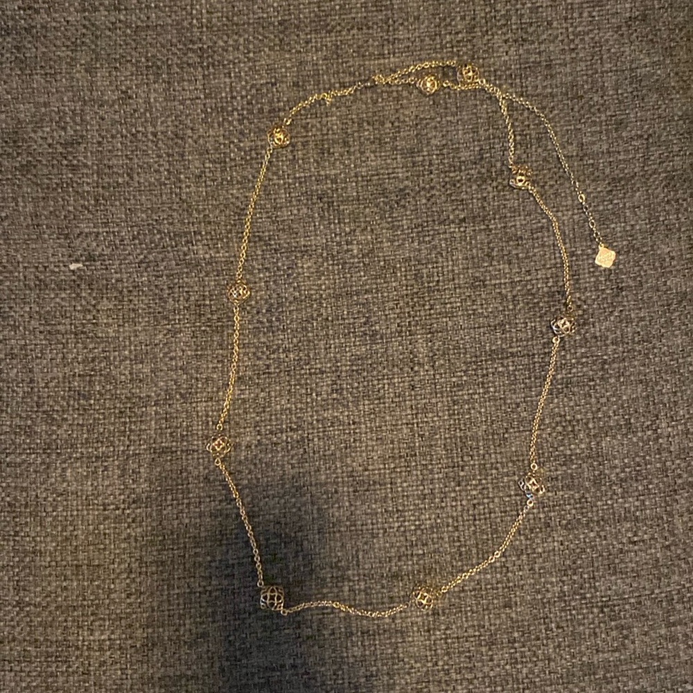 Kendra Scott Long Gold Chain